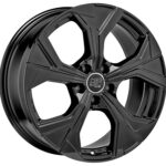 MSW 43 Gloss Black 7,5x18 5x114.3 ET45 CB67,1 60° 750 kg W19394007TC5