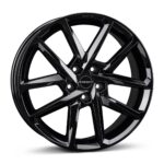 Borbet N black glossy 6,5x17 5x114.3 ET45 CB72,6 60° 720 kg 497757