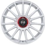 OZ Racing Superturismo Evoluzione WRC Race White Red Lettering 8x18 5x114.3 ET45 CB75,0 60° 680 kg W0185420783