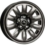 Alcar HybridRad 130310A Anthracite 6x16 5x100 ET35 CB57,1 With Cap R14 130310A