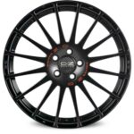 OZ Racing Superturismo GT Matt Black Red Lettering 7x17 5x100 ET38 CB68,1 60° 560 kg W0167220079