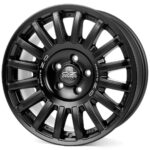 OZ Racing Rally Raid Matt Black Silver Lettering 8,5x18 5x120 ET38 CB79,0 60° 790 kg W01C01352R9