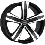 MAK Stone 5 Black Mirror 6,5x16 5x114.3 ET45 CB66.1 60° 1350 kg F65605TBM45FN2Y