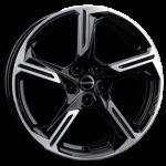 Borbet XE1 black polished glossy 7,5x18 5x112 ET40 CB57,1 R13 760 kg 498507