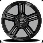 Reds Twist Glossy Black 4H 7x17 4x108 ET18 CB65,1 60° 615 kg WTWG70718408E
