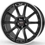 Dotz Sonoma dark Black matt/polished lip 8x19 5x112 ET44 CB57,1 R13 780 kg OSO9K8KL44E